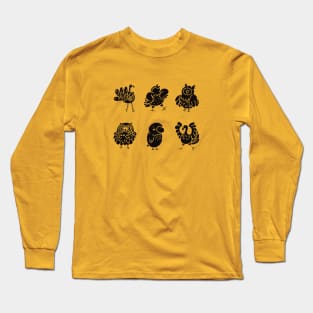 Birds noire edition Long Sleeve T-Shirt